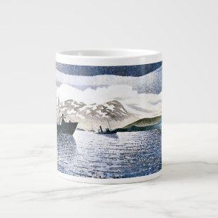 Eric Ravilious - Norwegen, magischer Realismus, Jumbo-Tasse