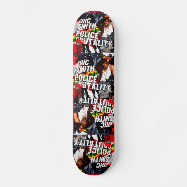 ERIC SMITH  POLIZEIGEWALT Skateboard (Vorderseite)