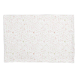 Erica Confetti Wasserfarbe Dots Pillowcase Kissenbezug