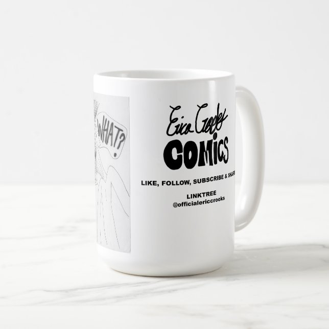 Erica Crooks Comics : Game Show scam Kaffeetasse (VorderseiteRechts)