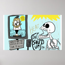 Erica Crooks Comics: Sommerhitze / dunkle Komödie Poster