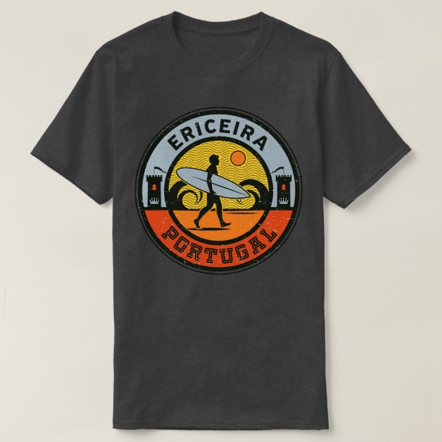 Ericeira Portugal 1 T-Shirt (Design vorne)