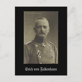 Erich von Falkenhayn Postkarte