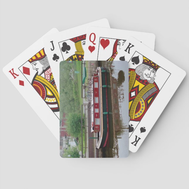 Erie Canal Boot Kartenspiel Spielkarten (Rückseite)