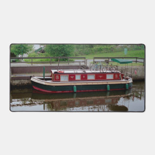 Erie Canal-Bootsschreibmatte Schreibtischunterlage