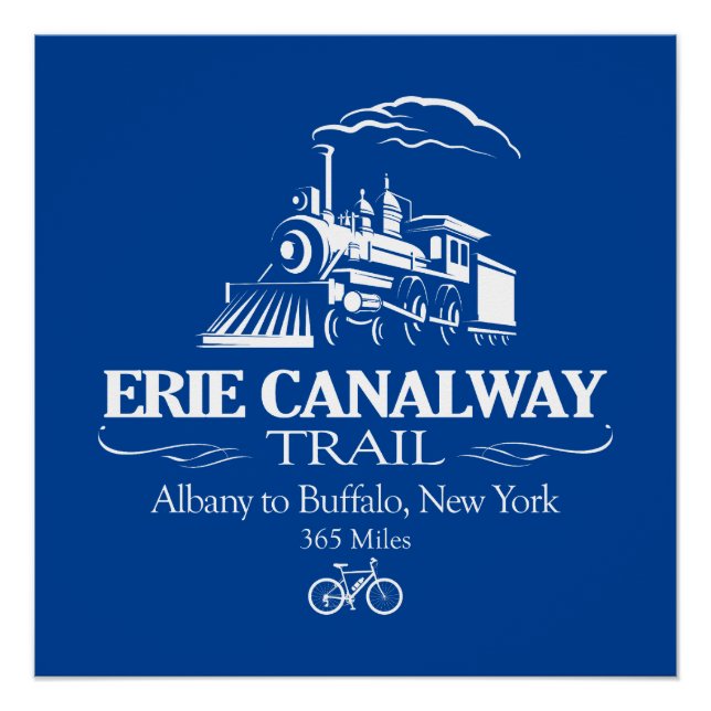 Erie Canalway Trail (RT) Poster (Vorderseite)