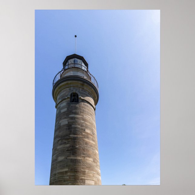 Erie Land Lighthouse Poster (Vorne)