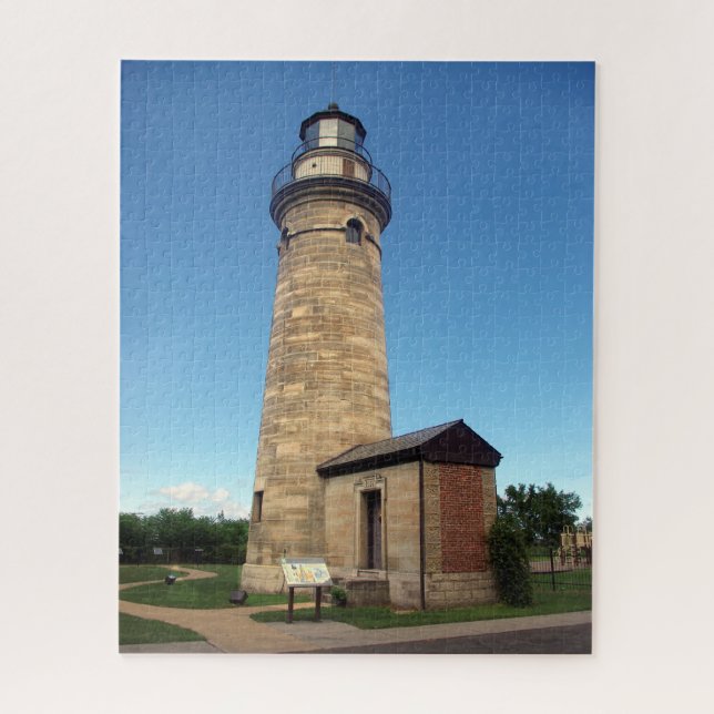 Erie Land Lighthouse-Puzzle (Vertikal)