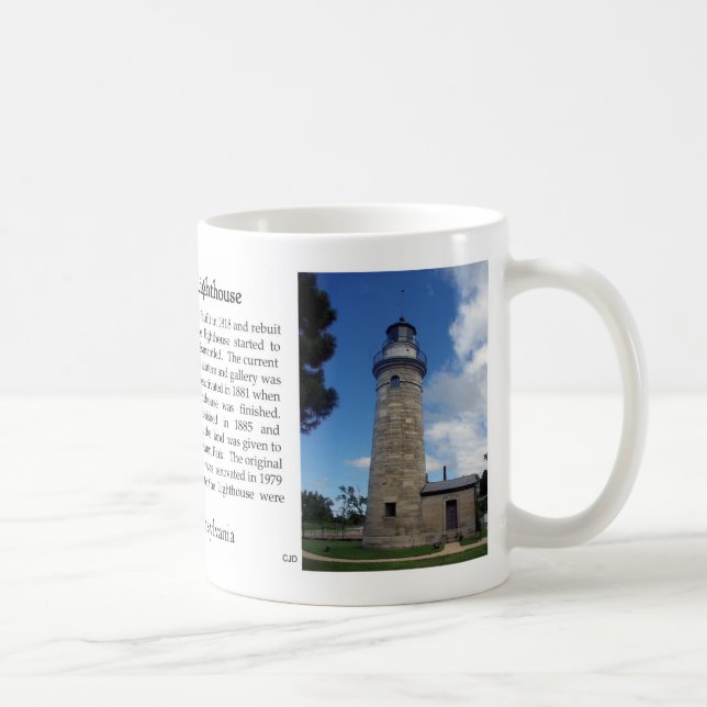 Erie Land Lighthouse Tasse (Rechts)