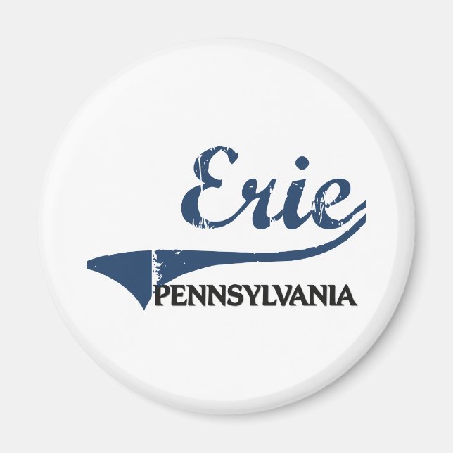 Erie Pennsylvania City Classic Magnet (Vorne)