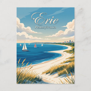 Erie, Pennsylvania Postkarte