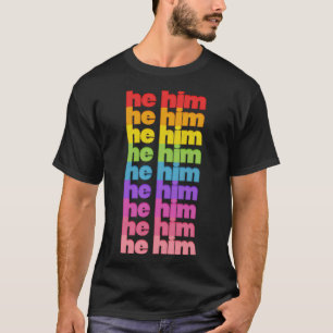 ErIhm Pronomen Retro verblasstes Design 2 T-Shirt