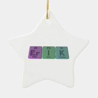 Erik als Erbium-Jod-Kalium Keramikornament