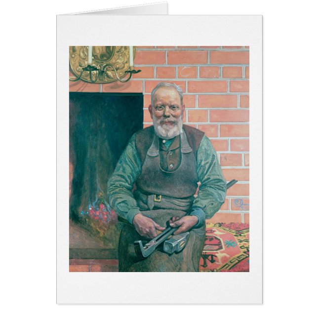 Erik Erikson, der Schmied (Vorne)