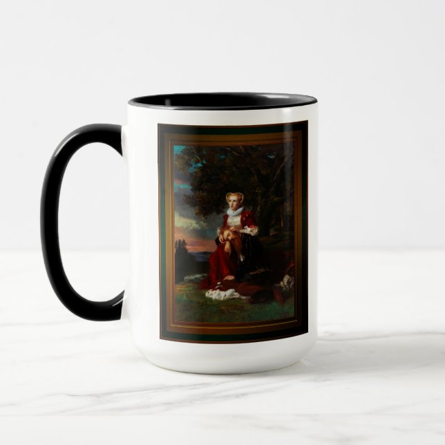 Erik XIV und Karin Månsdotter Tasse (Links)