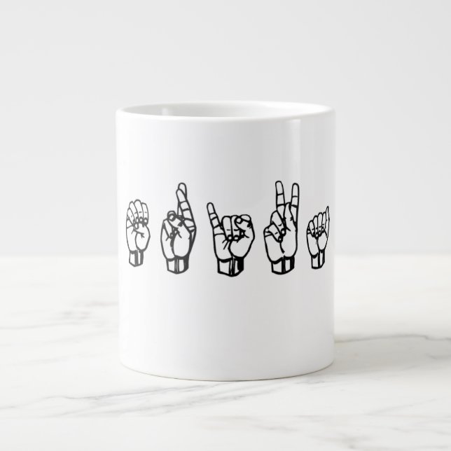 Erika ASL Tasse (Vorderseite)