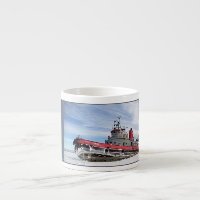 Erika Kobasic Basic Schlepp Espresso Tasse (Vorderseite)