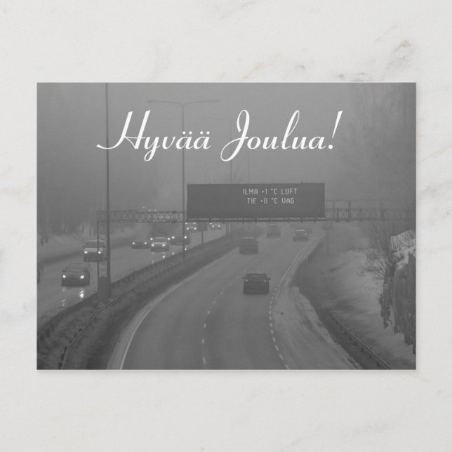 Erilainen joulukortti postkarte (Vorderseite)