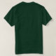 Erin gehen Bragh Harfen-T-Shirts T-Shirt (Design Rückseite)