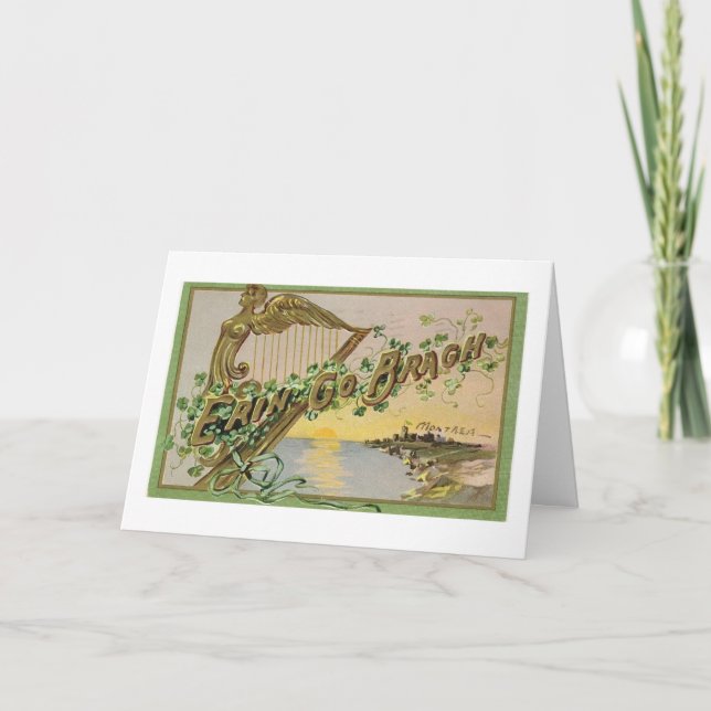 Erin gehen Bragh Karte (Vorderseite)