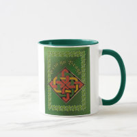 Erin gehen Bragh keltisches Kreuz FetteFraD