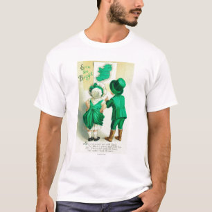 Erin gehen Bragh Paare, die Irland-Karte T-Shirt
