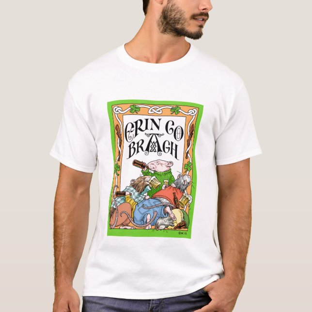 Erin gehen Bragh T-Shirt (Vorderseite)