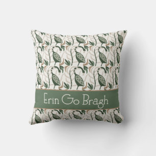 Erin geht Bragh Irish Bird Pattern Kissen
