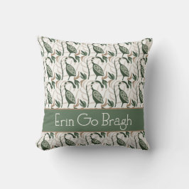 Erin geht Bragh Irish Bird Pattern Kissen