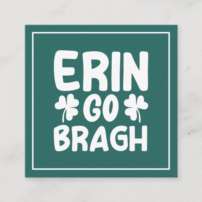 Erin Go Bragh-60850 Begleitkarte (Vorderseite)