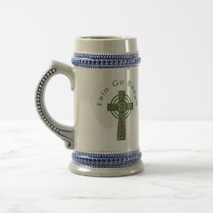 Erin Go Bragh Celtic Bierkrug Bierglas