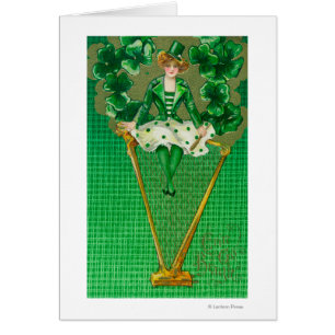 Erin Go Bragh Femme sur la scène de la harpe