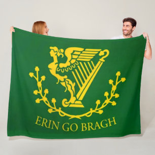 ERIN GO BRAGH FLEECEDECKE