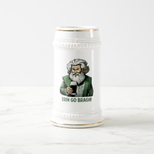 Erin Go Bragh! -Grün Bierglas