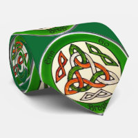 Erin Go Bragh St. Patrick's Day Trinity Knot Krawa