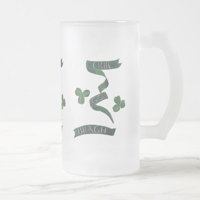 Erin Go Braugh Clover - Tasse (Rechts)
