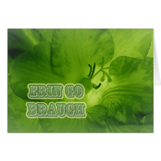Erin Go Braugh Green Freesia Items (Vorderseite (Horizontal))