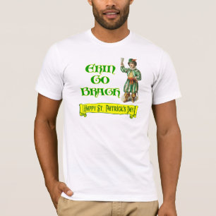 Erin Go Braugh Happy St. Patrick's Day Sprichwort T-Shirt