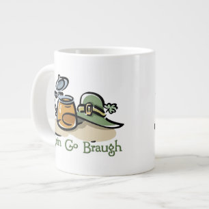 Erin Go Braugh Pint und Hat Jumbo-Tasse