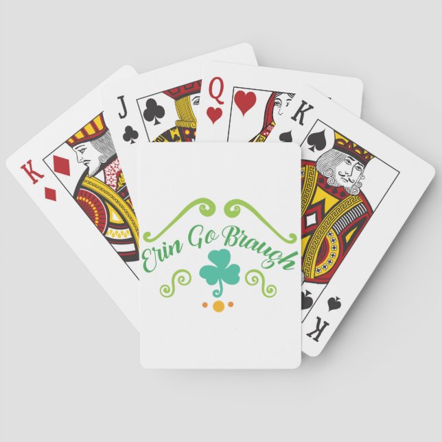 Erin Go Braugh Spielkarten (Rückseite)