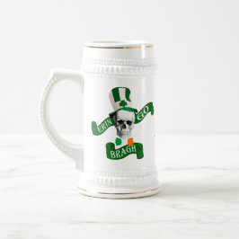 Erin lacht lustiges Irisch Bierglas