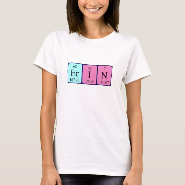 Erin Periodenname Shirt (Vorderseite)