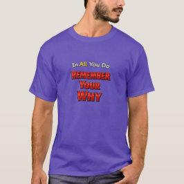 Erinnere dich an deinen Grund T-Shirt