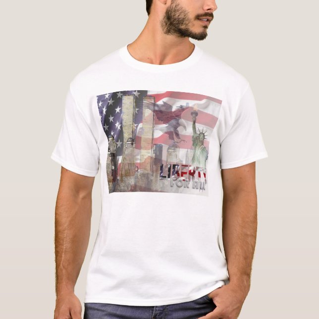 Erinnern an 9/11 T-Shirt (Vorderseite)