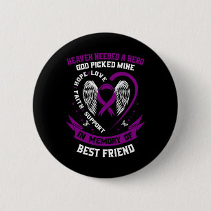 Erinnern an die besten Freunde des Bauchspeicheldr Button