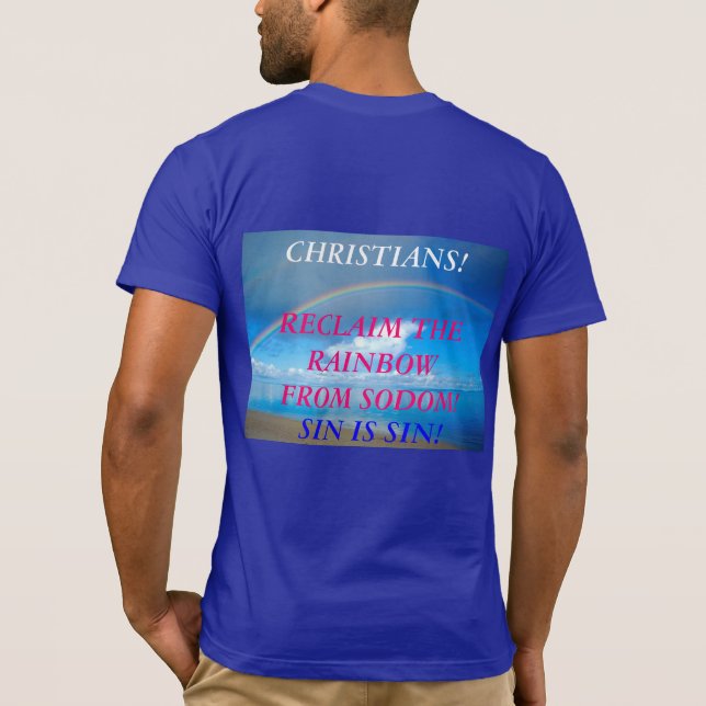 ERINNERN DES RAINBOW-T - Shirt (Rückseite)