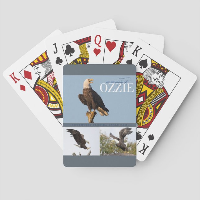 Erinnern Ozzie an Spielkarten (Rückseite)