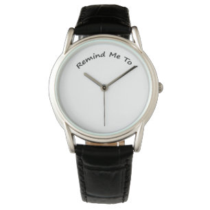 Erinnern Sie mich an Herrenarmbanduhren Armbanduhr