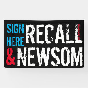 ERINNERN SIE NEWSOM JETZT AN BANNER