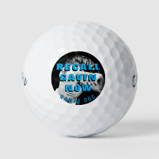 ERINNERN SIE NEWSOM JETZT AN GOLFBALLS GOLFBALL